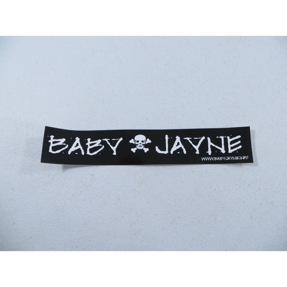 Baby Jayne Rock‎ & Roll Band Sticker Decal 8.5" x 1.5"